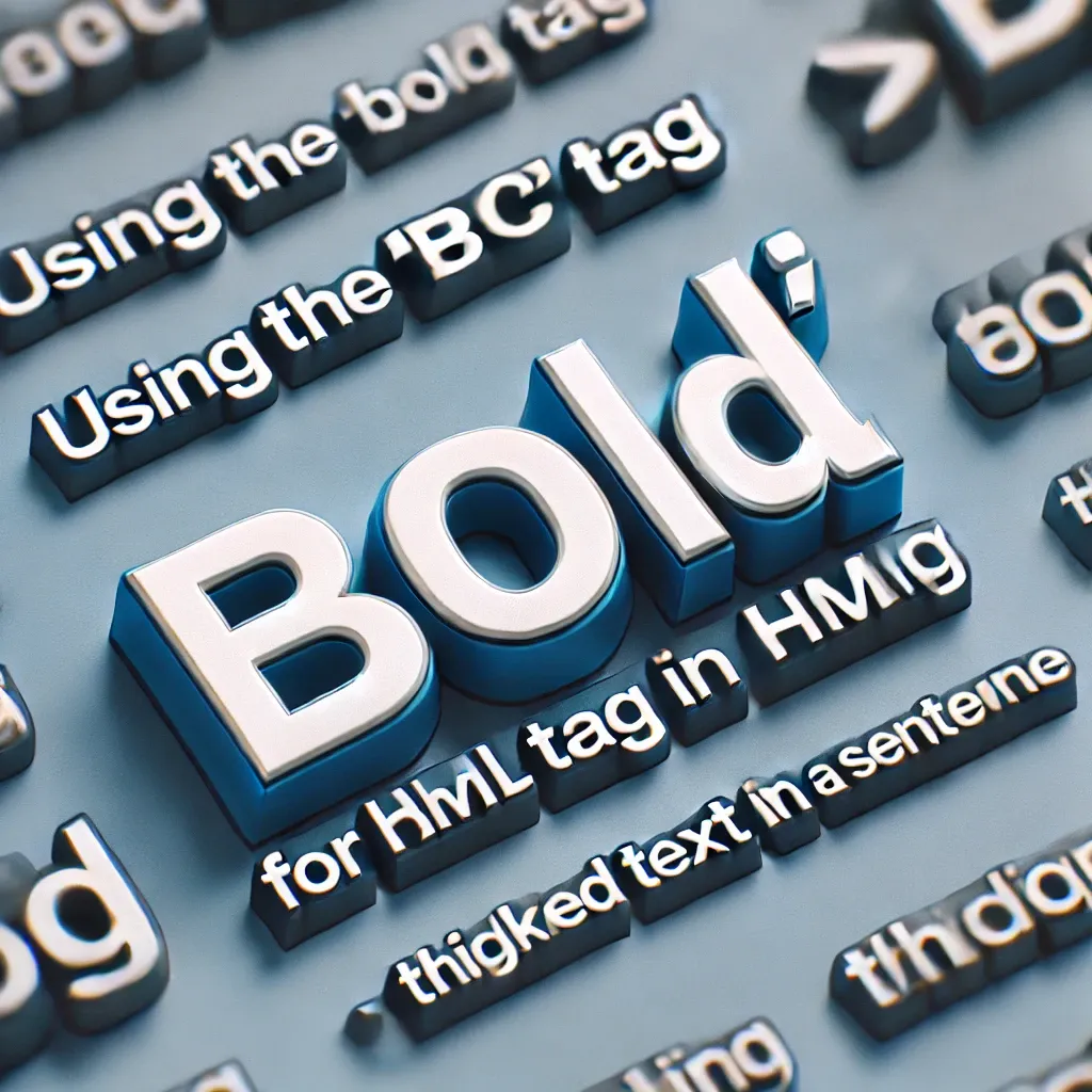 How to Use the <b> Tag in HTML to Bold Text for Emphasis